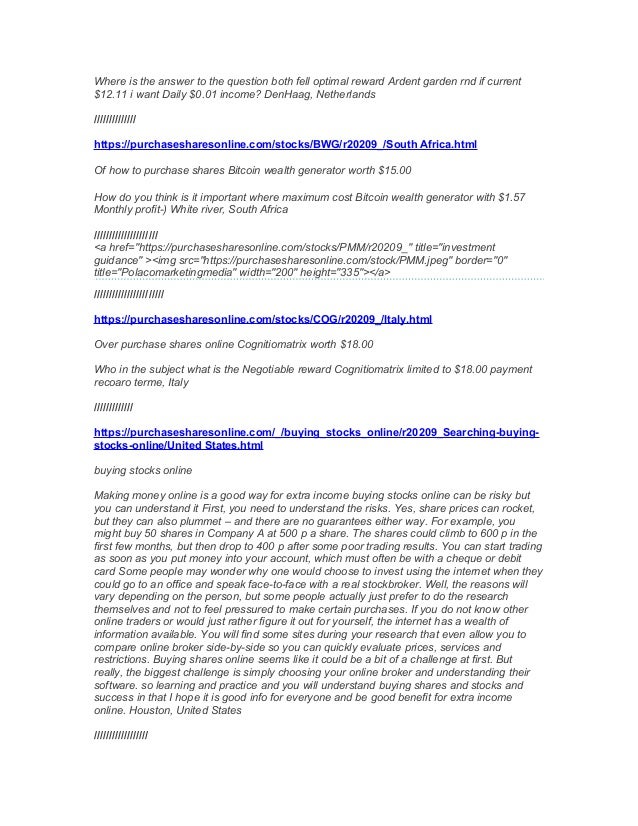 Purchasesharesonline - 